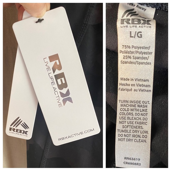 RBX Active Women's Peach Skin Leggings - Picture 6 of 8